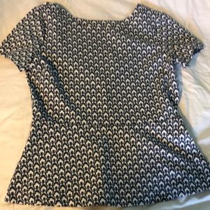 Ann Taylor M peplum top